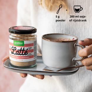 Purasana Latté Ashwagandha & Cinnamon Biologisch 120GR