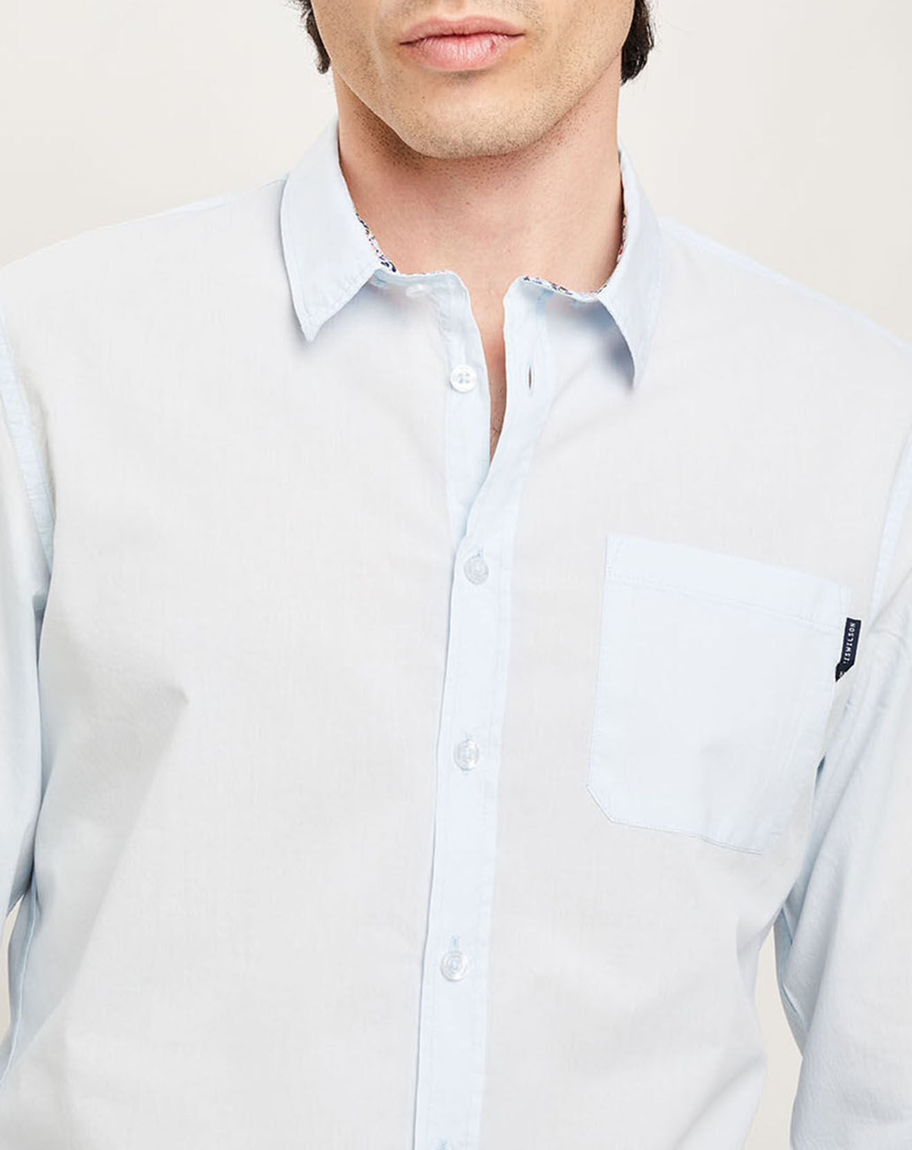 Harris Wilson Chemise regular Earl ciel