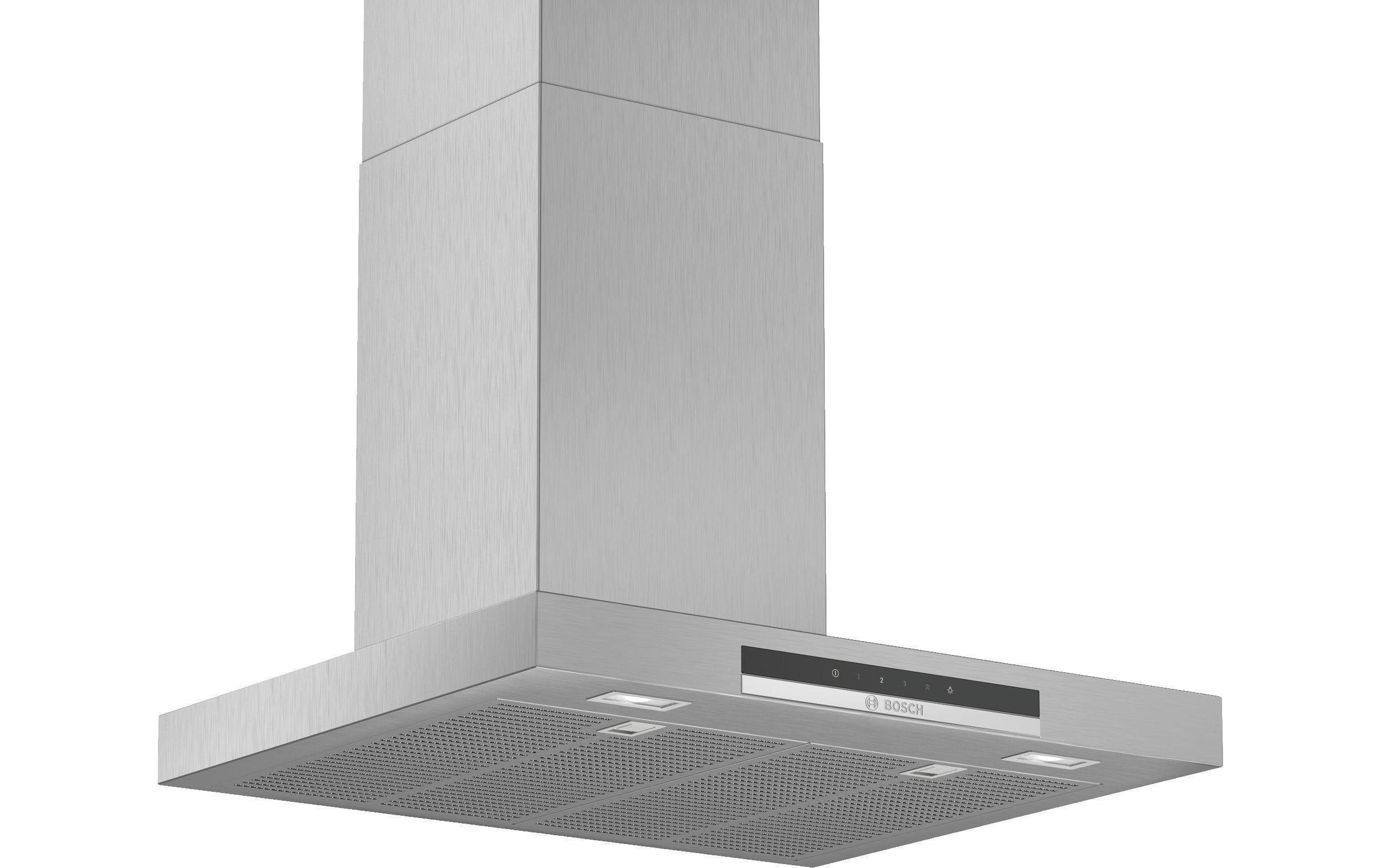 Wandhaube DWB67IM50 4 Stufen<br>Effiziente Beseitigung von Fett, Geruch und Dampf aus der Küchenluft
