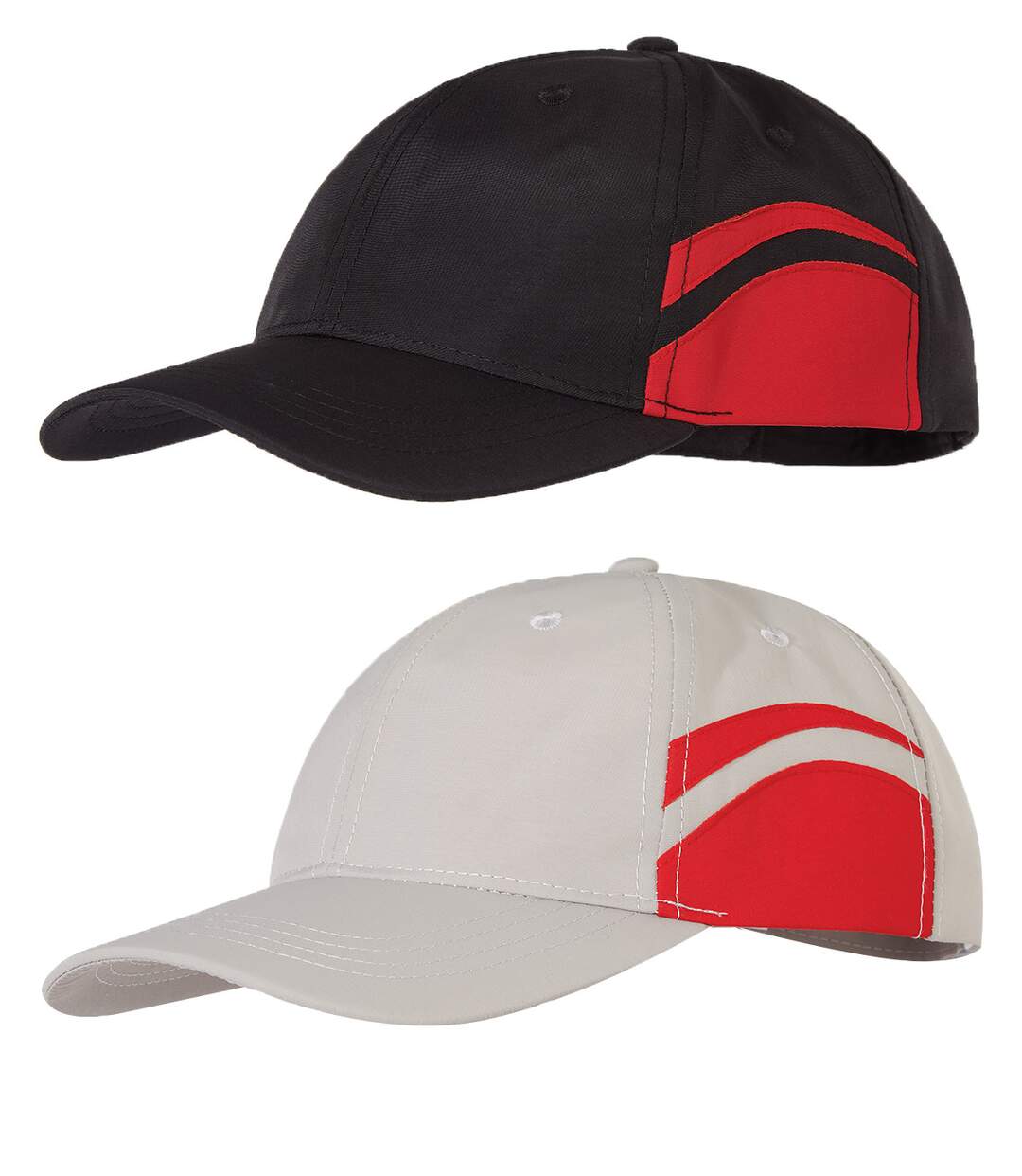 Lot de 2 Casquettes Microfibre Sunny Sport