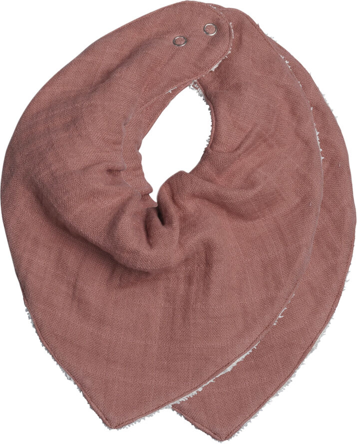 Fabelab Bandana Bib - Clay - 2 pack Clay