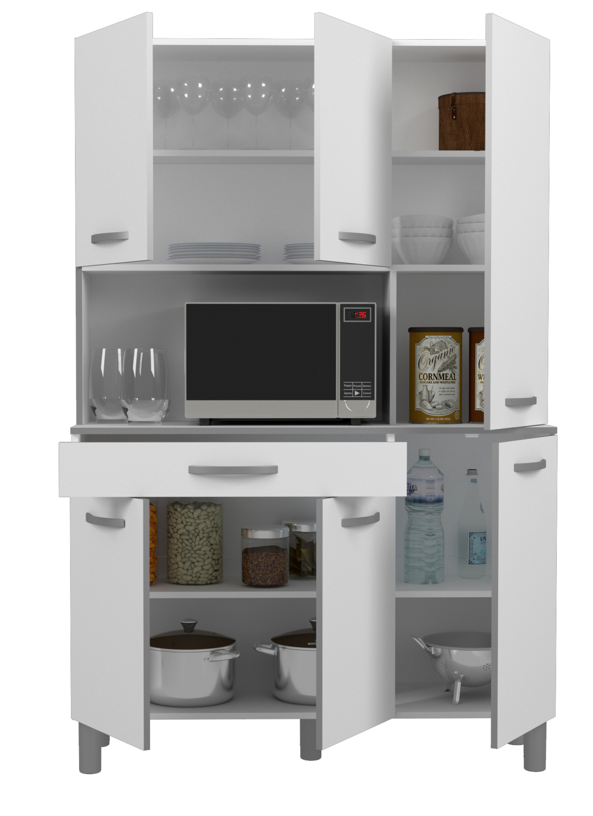 Buffetschrank SEASON 22 - weiß - 120 cm breit