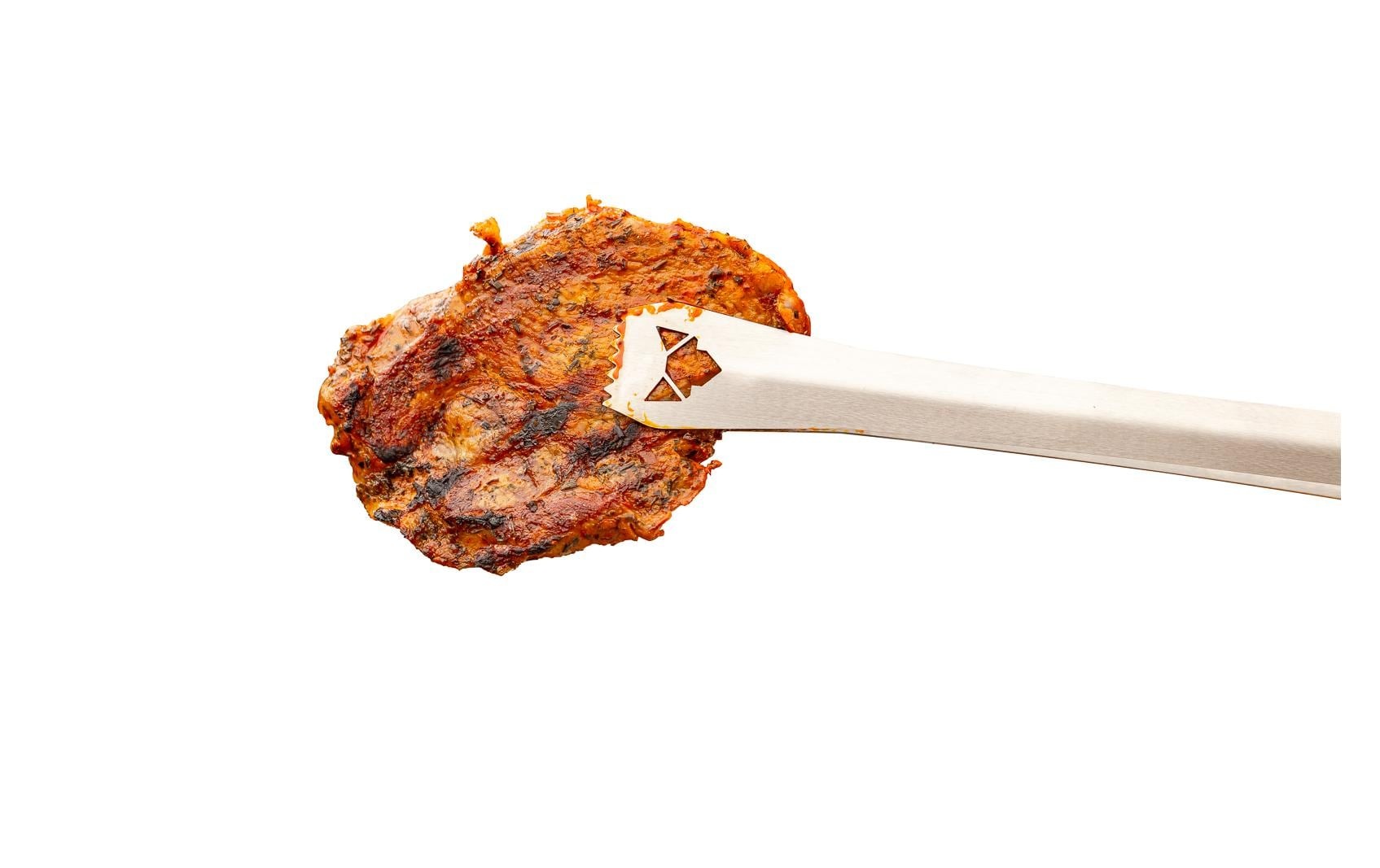 Fennek Grill Grillzange »gross Silber«