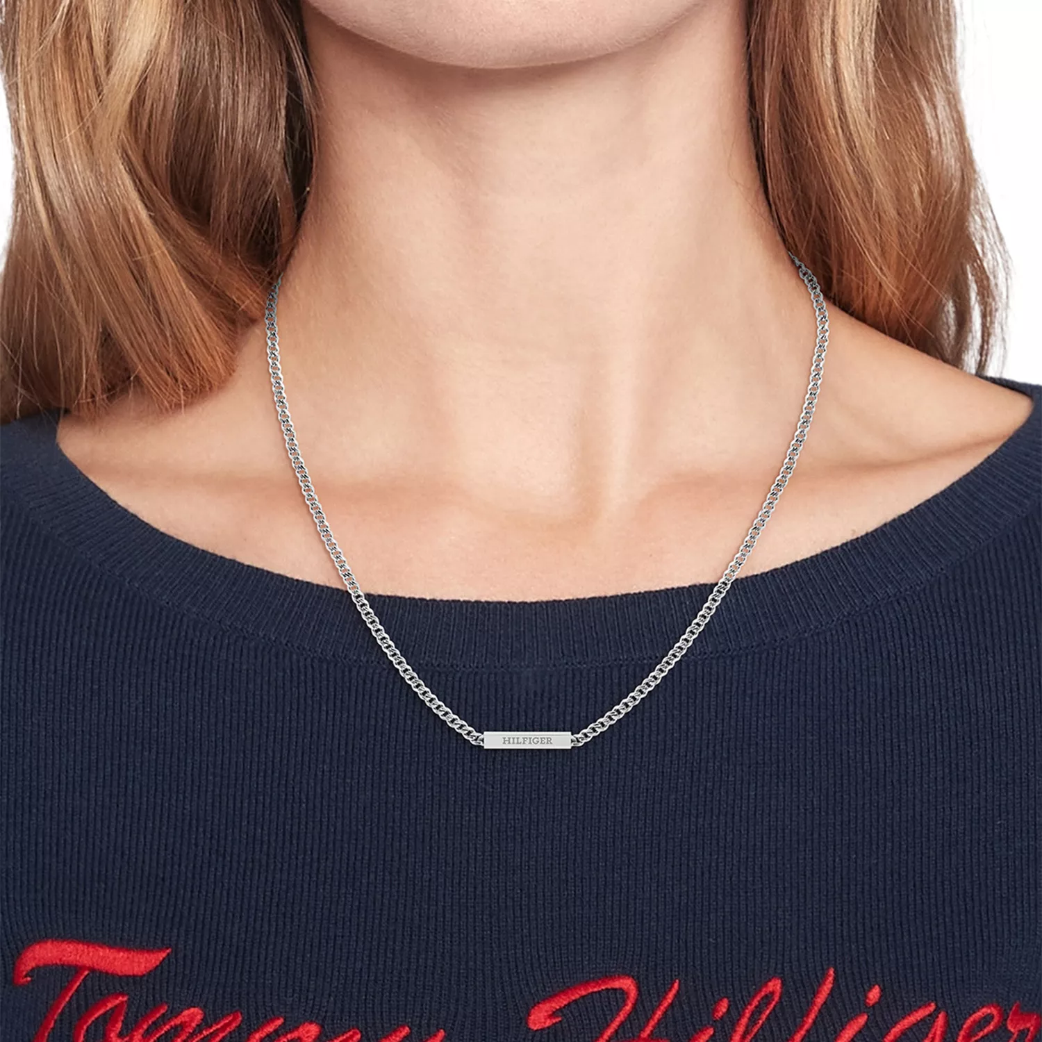 Tommy Hilfiger Layered Halskæde Rustfrit Stål 2780847