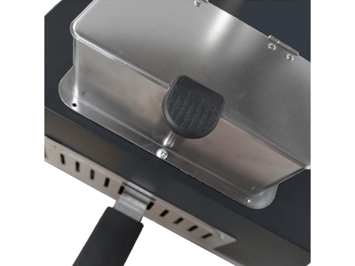 Buitenkado 69x40x44cm Pizzaoven - Grey