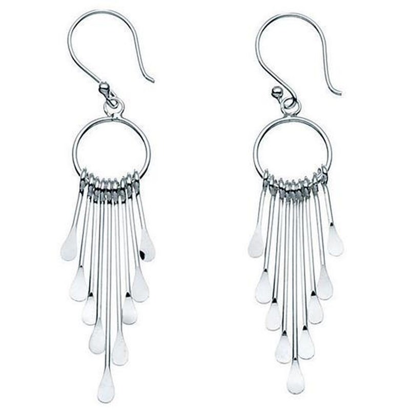 Boucle d'oreille en argent 925/1000