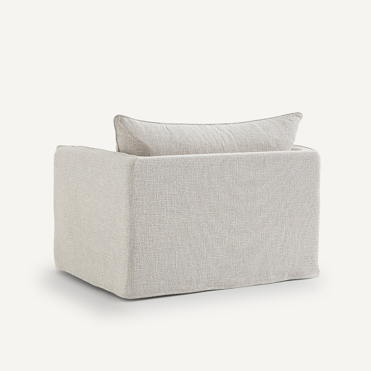 AM.PM<br>Poltrona XL com textura reciclada, Neo Chiquito