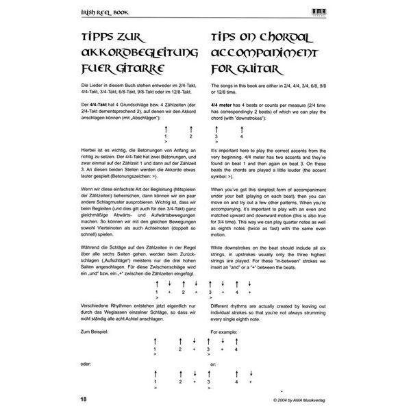 AMA Verlag Irish Reel Book