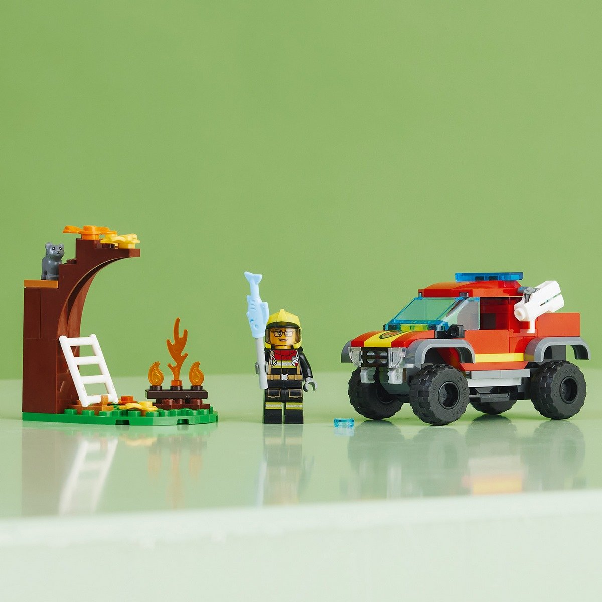 Sauvetage en tout-terrain des pompier Lego City 60393