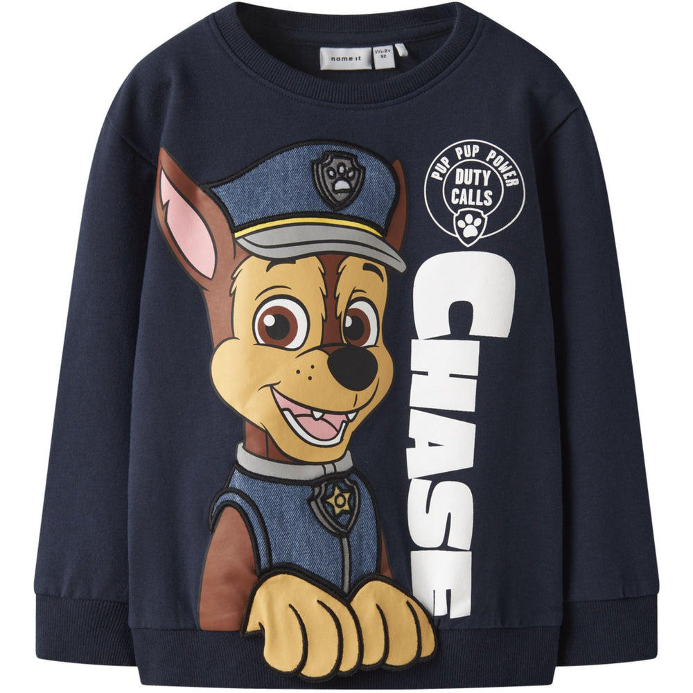 Køb Name It Navy Blazer Nmmneel Paw Nreg Sweat Bru Cplg