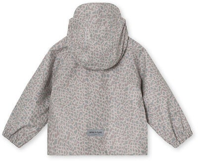 MINI A TURE Julien Regnjakke, Print Vapor Gray