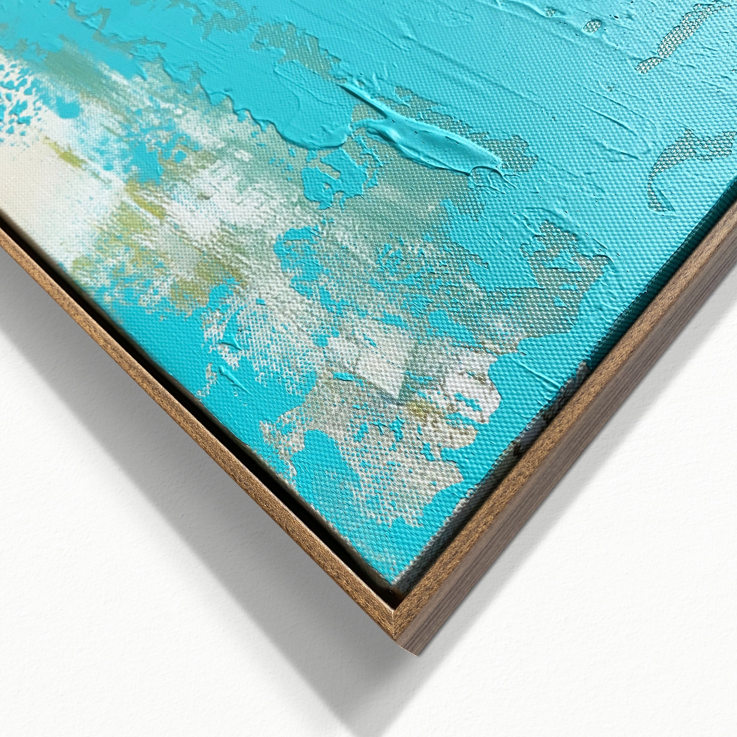 by fonQ Tinted Silence Schilderij 78 x 100 cm - Walnoot
