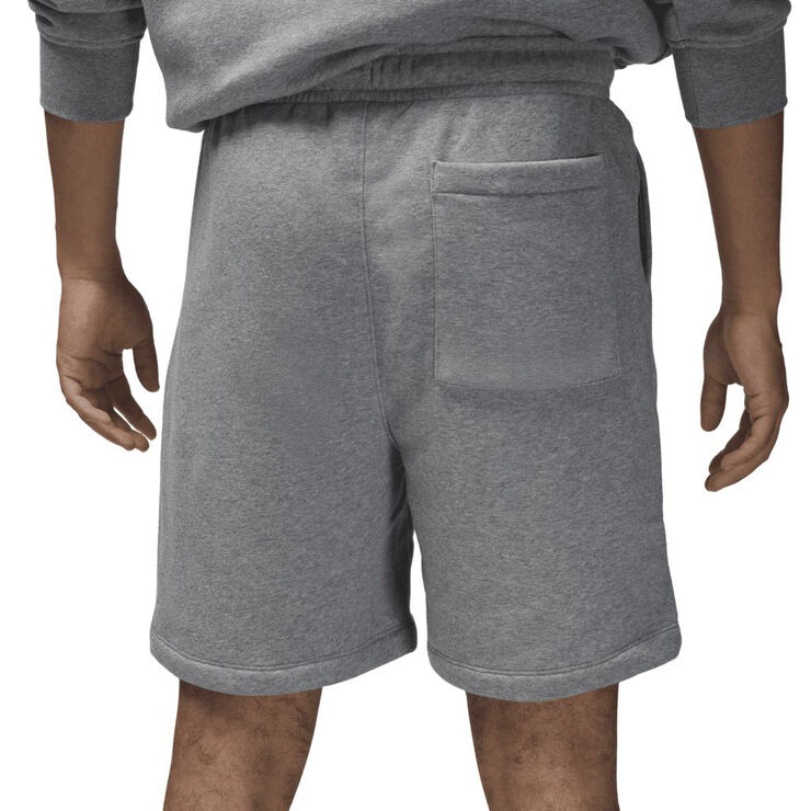 Nike jordan brooklyn fleece shorts Carbon heather/white