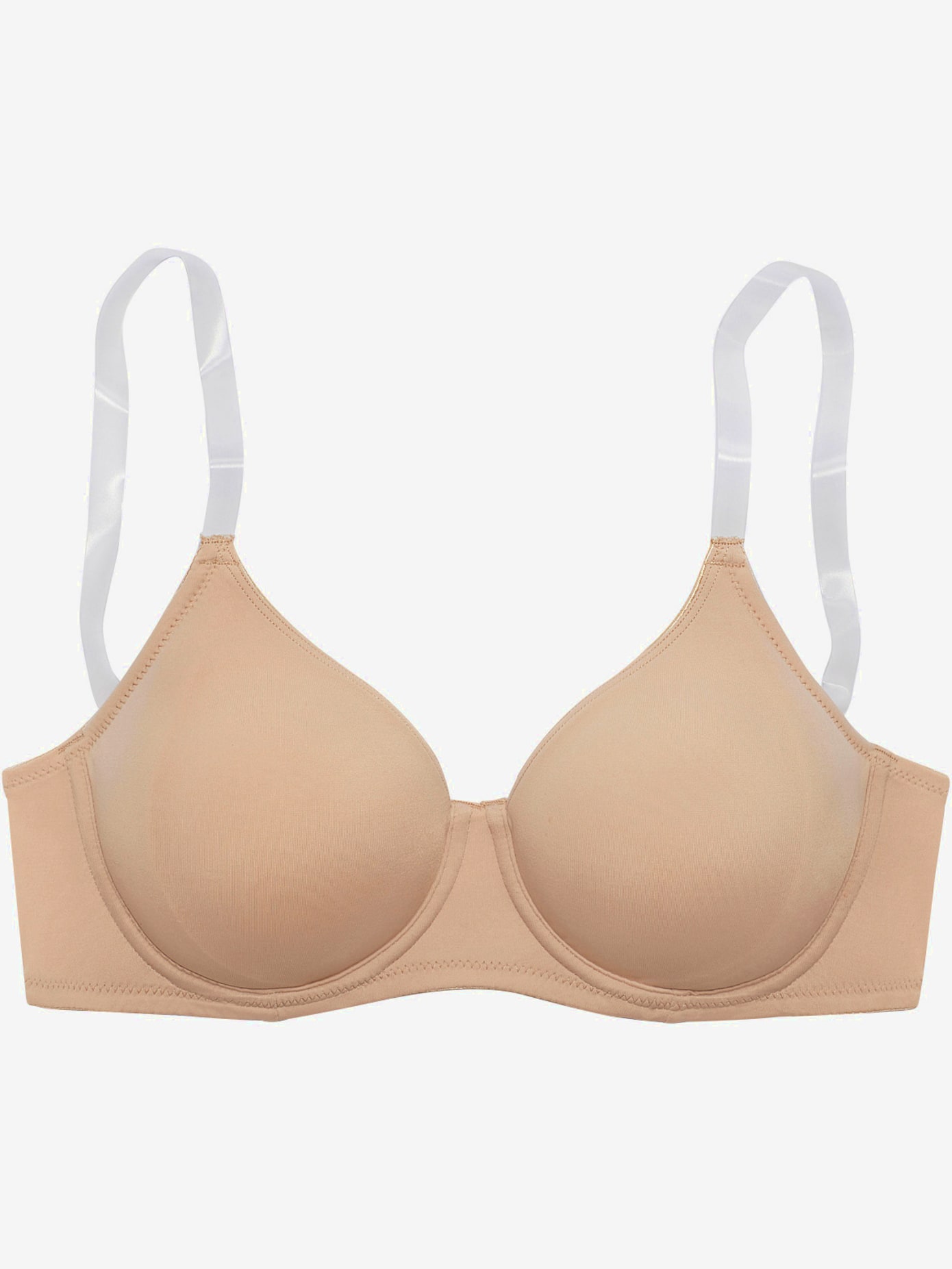Soutien-gorge spécial t-shirt soutien-gorge à armatures basique avec bonnets sans couture et sans garnissage
