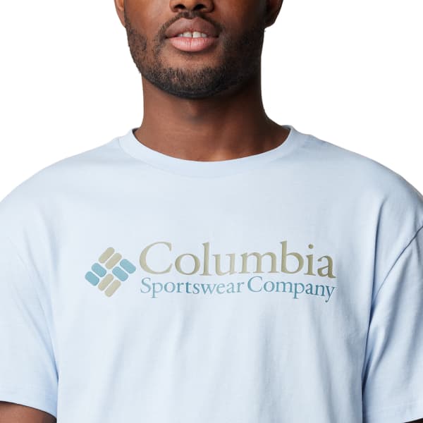 T-shirt COLUMBIA CSC BASIC LOGO TEE WHISPER/CSC RETRO LOGO