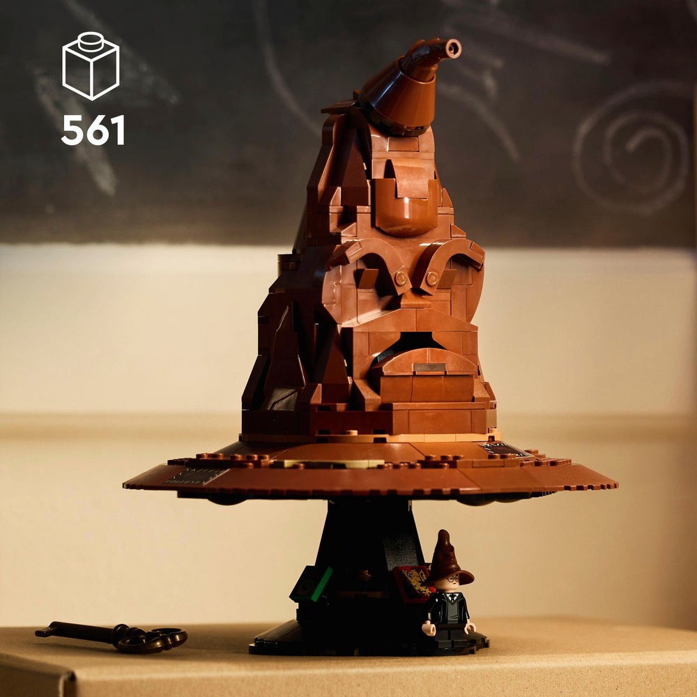 LEGO Harry Potter 76429 Sprechender Sprechender Hut Set für Erwachsene