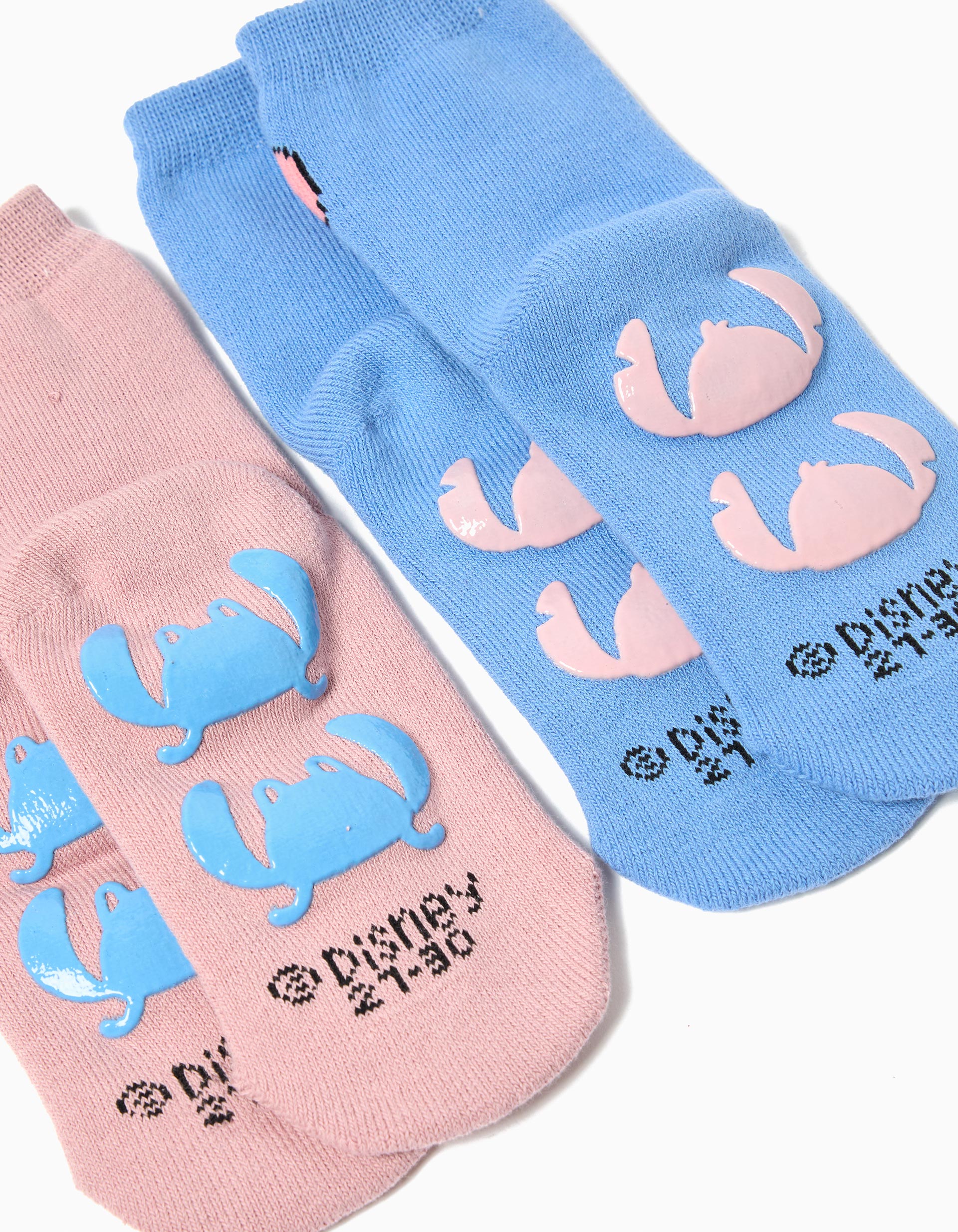 Pack 2 Meias Antiderrapantes 'Lilo e Stitch' ©Disney, Menina, Multicor
