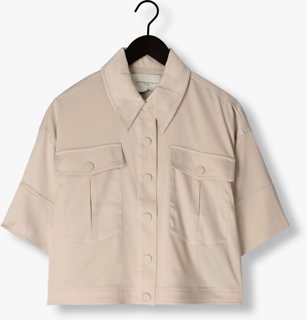 COPENHAGEN MUSE beige copenhagen muse blouse cmvianna-shirt