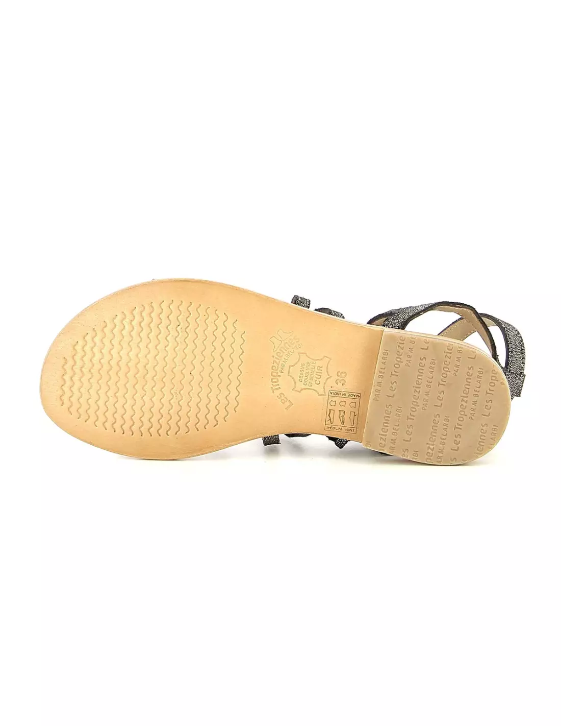 LES TROPEZIENNES HERCULE - Sandales & nu-pieds Noiririse