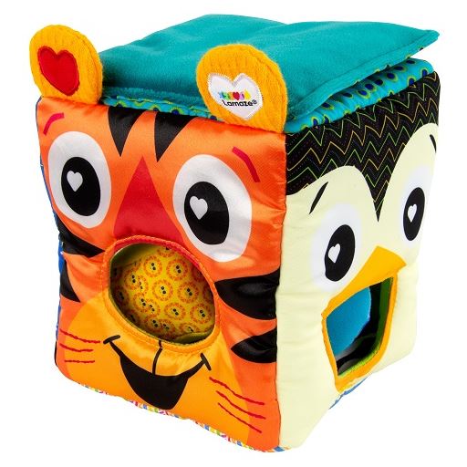 Lamaze Blød Puttekasse Med Dyremotiver