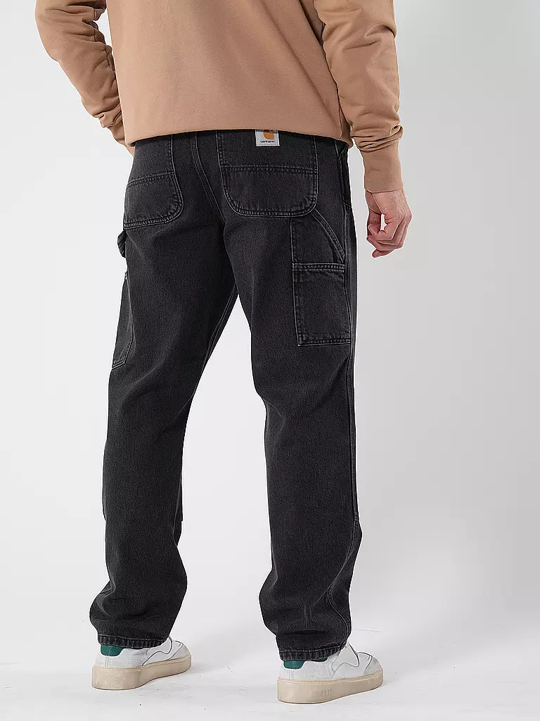 CARHARTT WIP Hose Relaxed Straight Fit schwarz