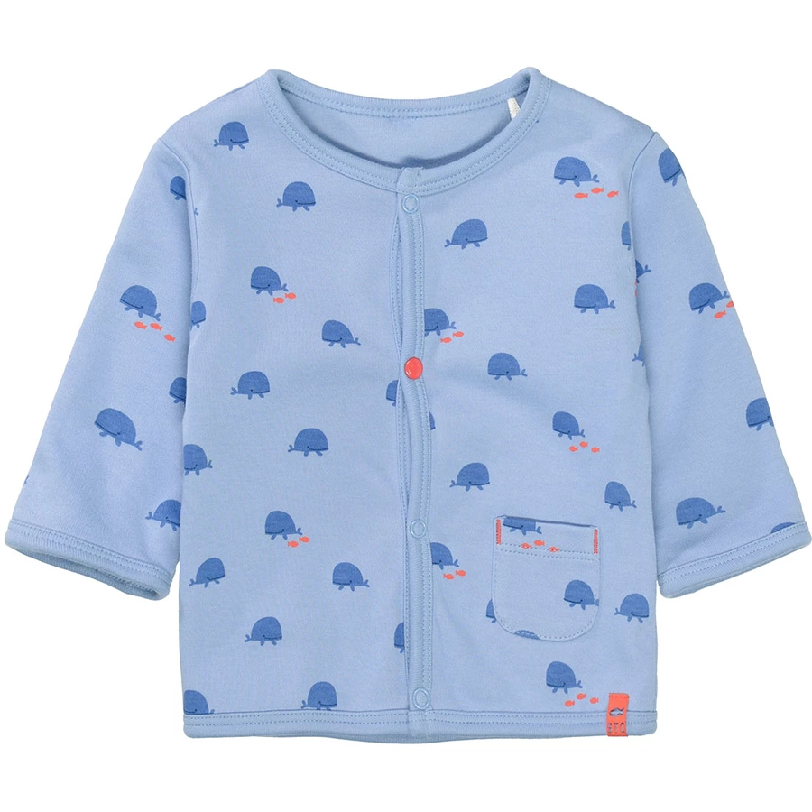 STACCATO Wendejacke soft ocean gemustert