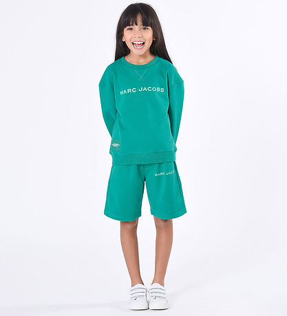 Little Marc Jacobs Sweatshirt - Grün m. Print