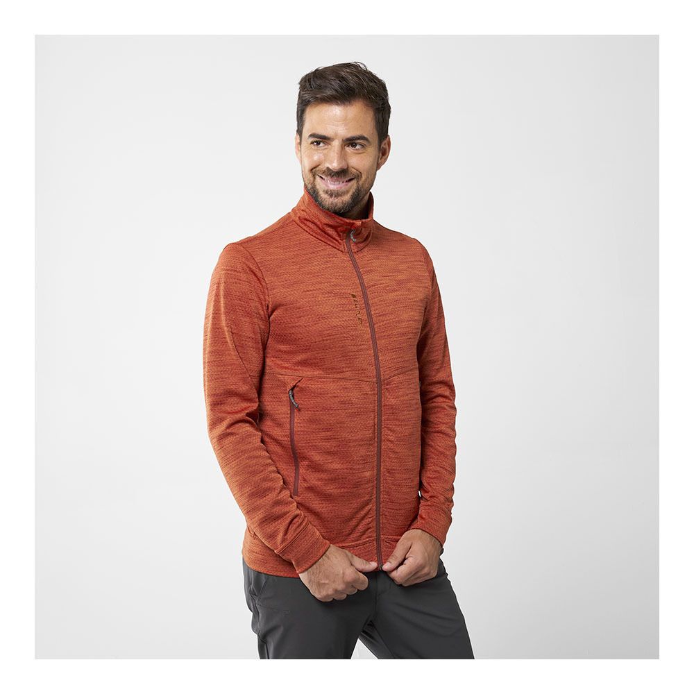 Lafuma SKIM SHIELD F-ZIP - Polaire Homme brick red