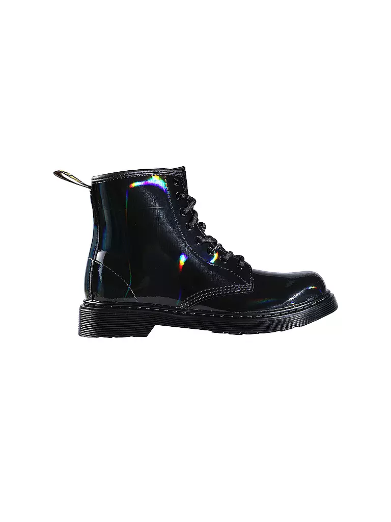 DR. MARTENS Mädchen Schnürboots 1460 RAINBOW schwarz