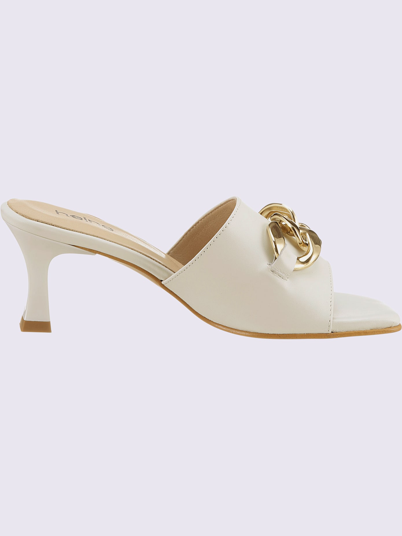 Mules cuir nappa de vache
