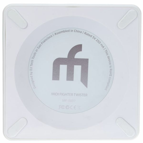 DJ Techtools Midi Fighter Twister white