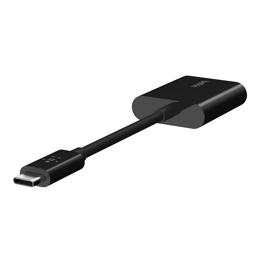 Adaptateur USB-C vers USB-C audio + recharge jusqu'à 60 W