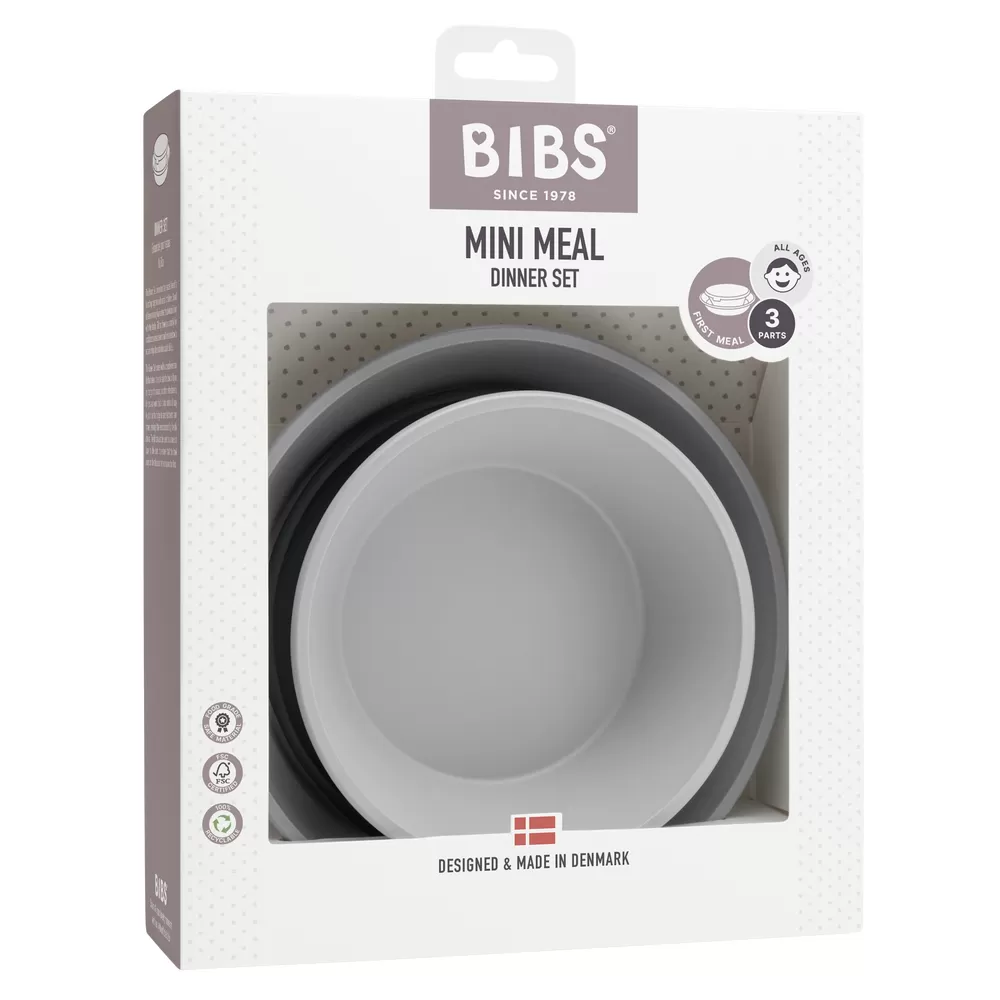 BIBS Dinner Plate Set - Cloud
