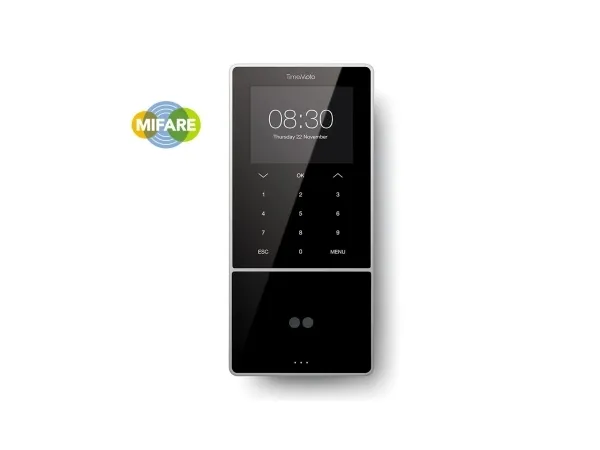 Safescan TM-838 SC - Ansigtsgenkendelse, Adgangskode, kort, Smart kort, TFT, 8,89 cm (3.5