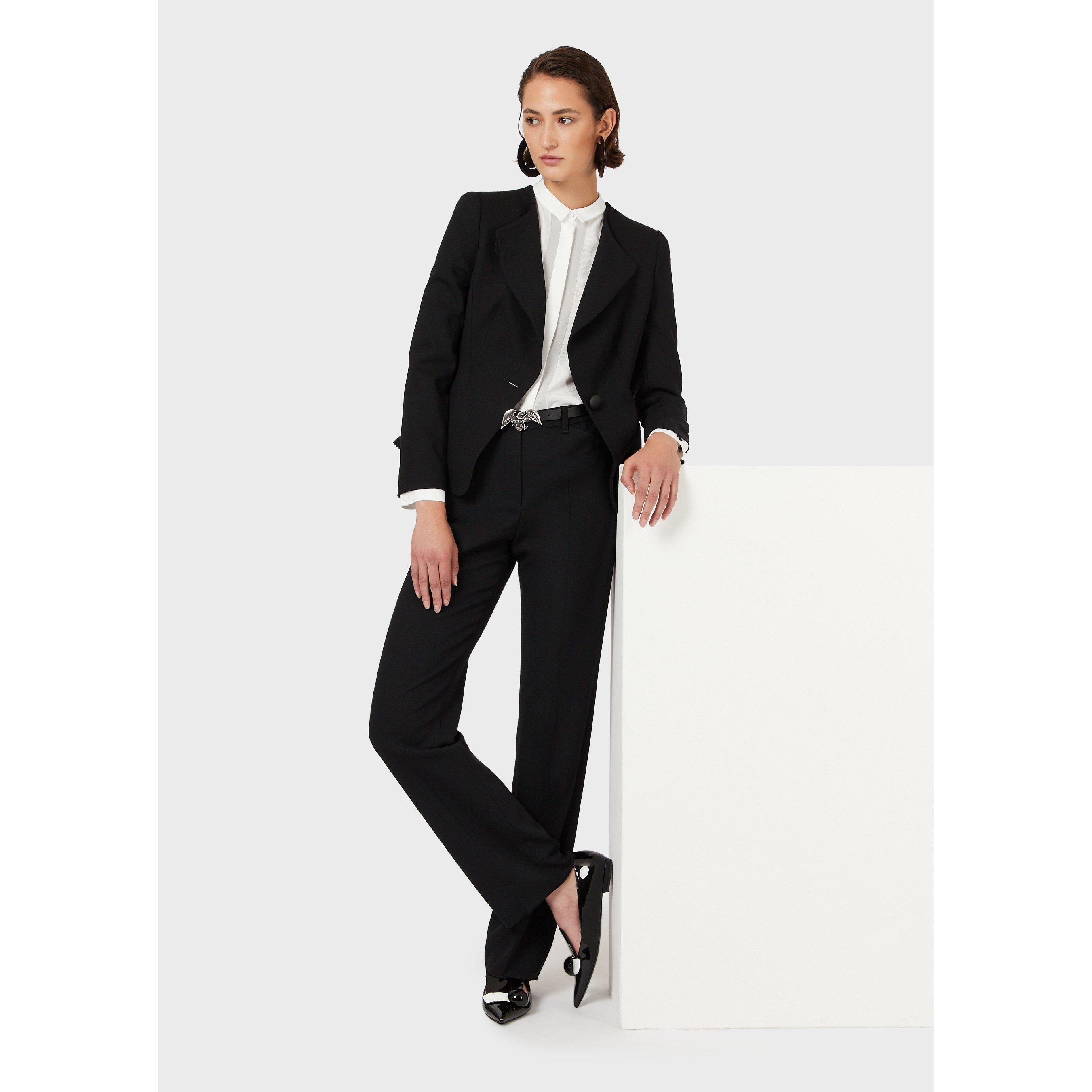 Emporio Armani Straight Leg Trousers