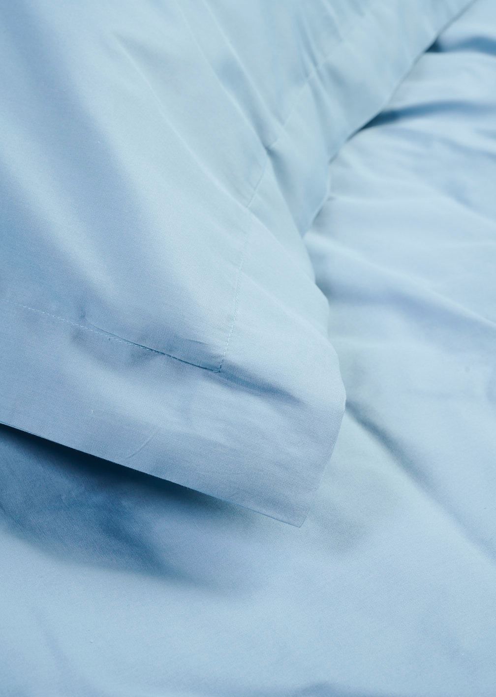Percale sengesett lindegrønn - 140x220 cm