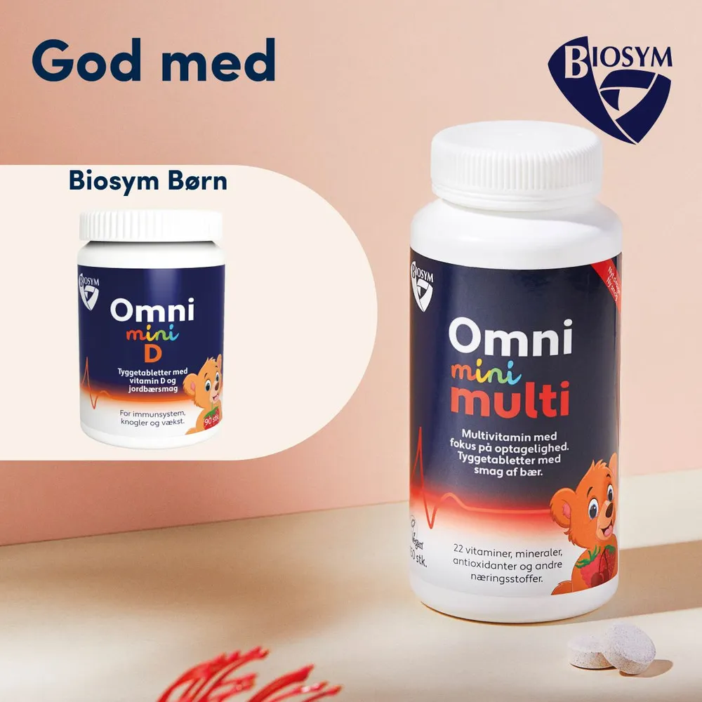OmniMini Multi - 150 tyggetabl.