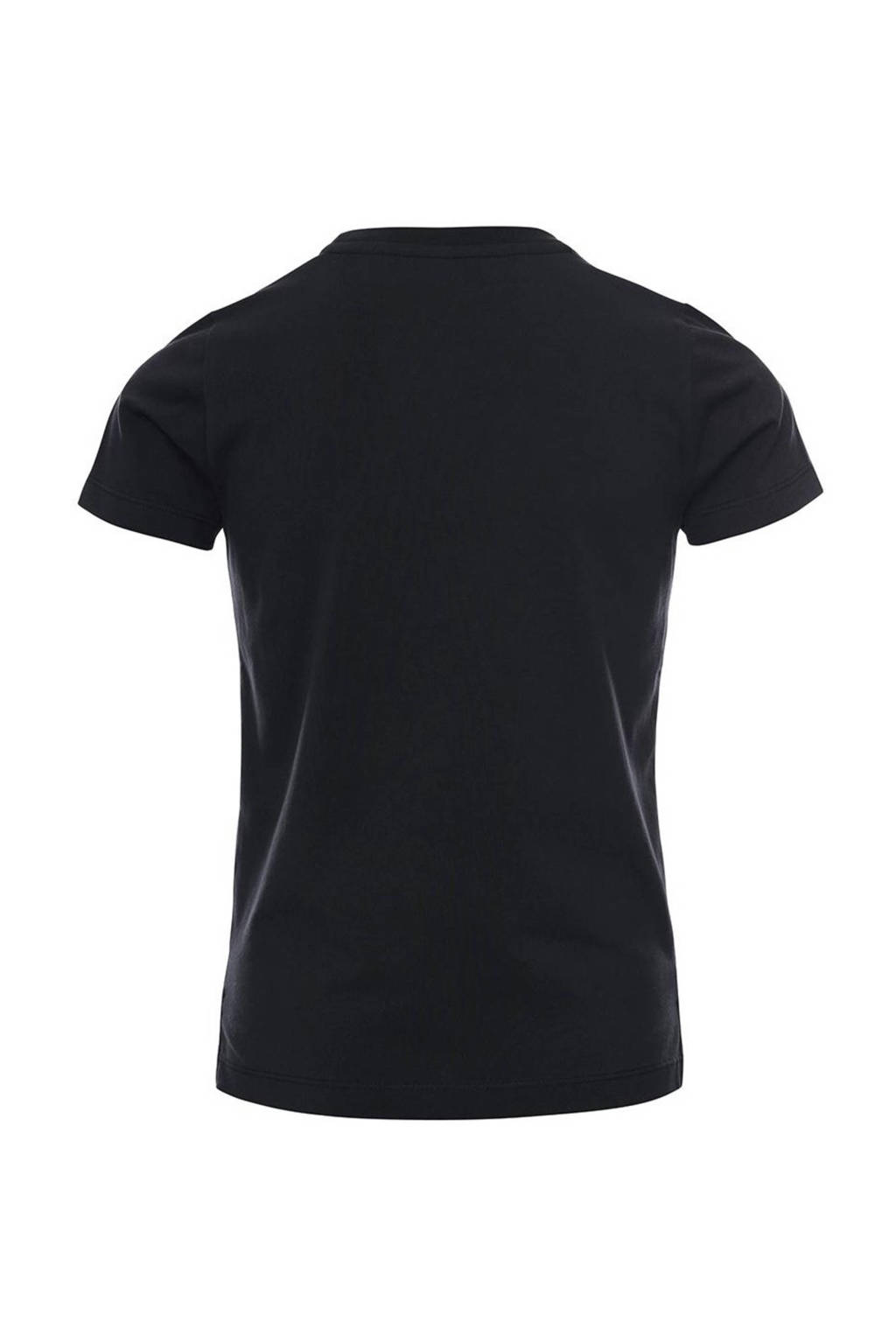 COMMON HEROES T-shirt met printopdruk zwart