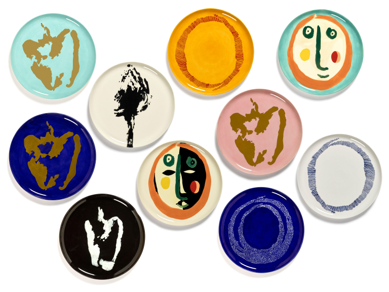 Serax Feast by Ottolenghi serveerschaal Ø35 face 1