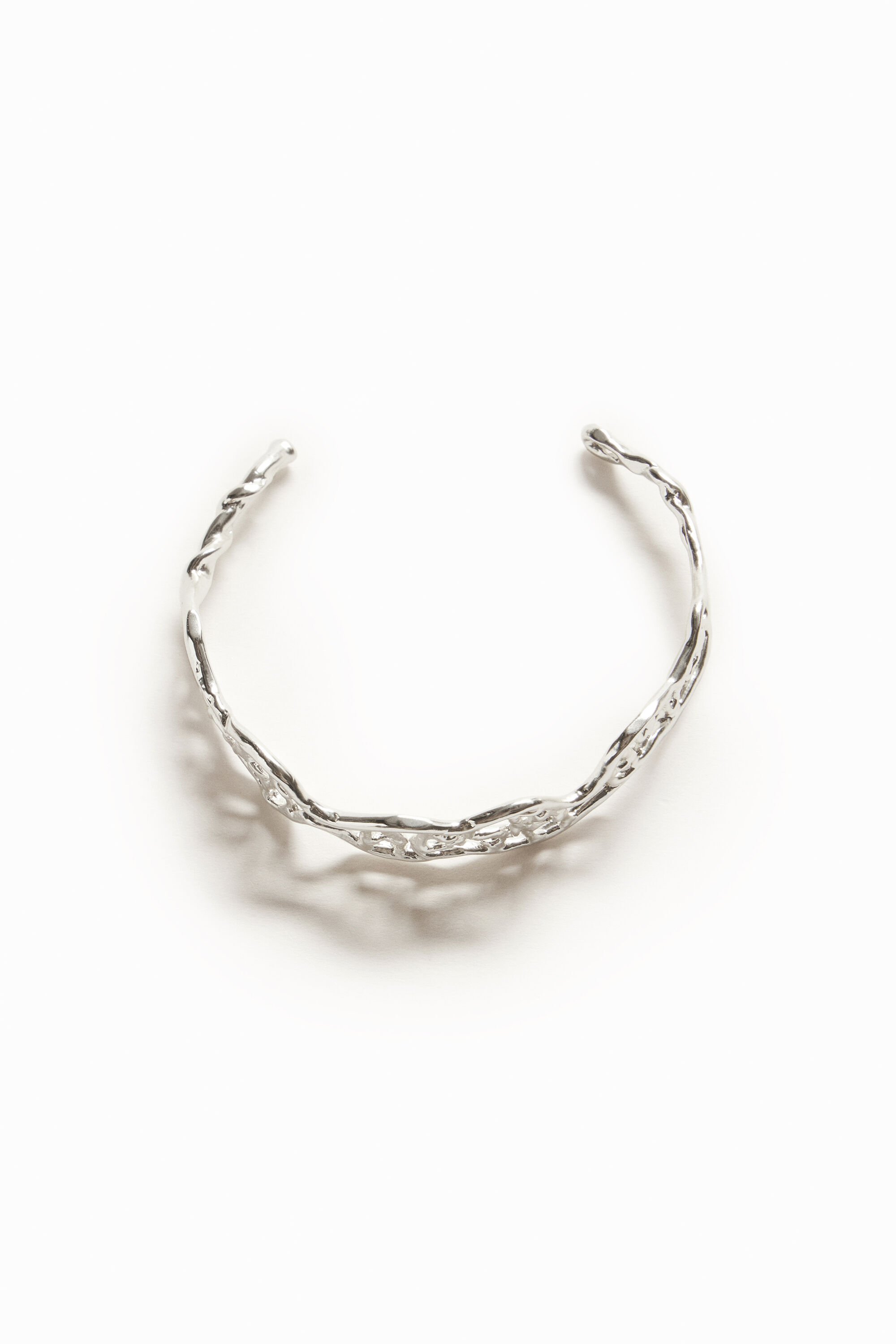 Bracelet fin message plaqué argent Zalio