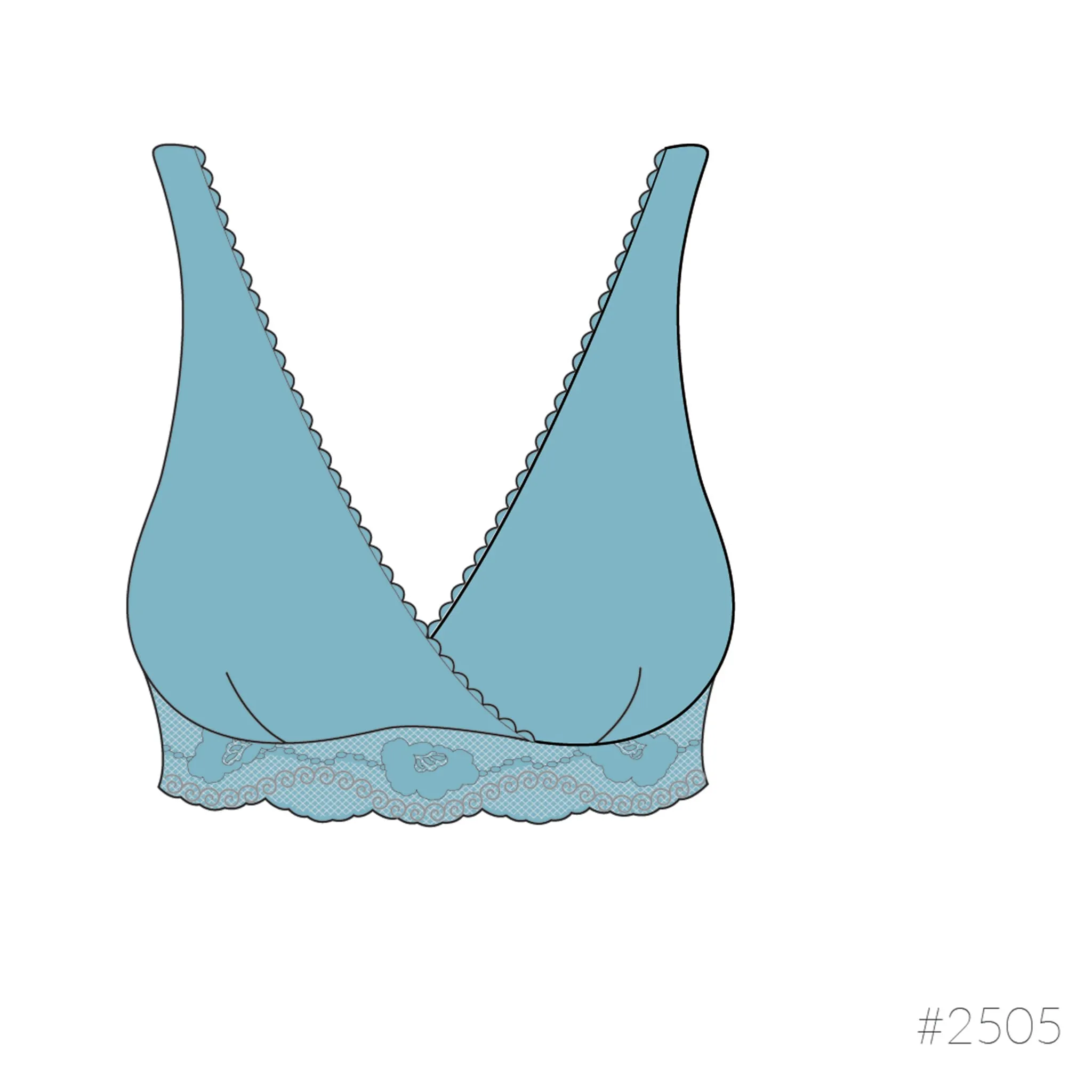 Carriwell Soutien-Gorge d'Allaitement Cache-Coeur