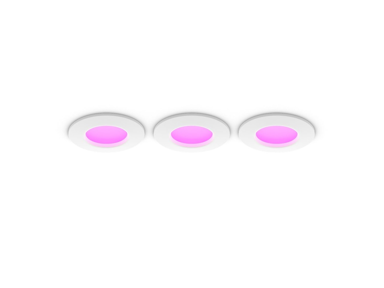 Philips Hue - WACA Slim Downlight S (90mm) EMEA - Hvid Multipack