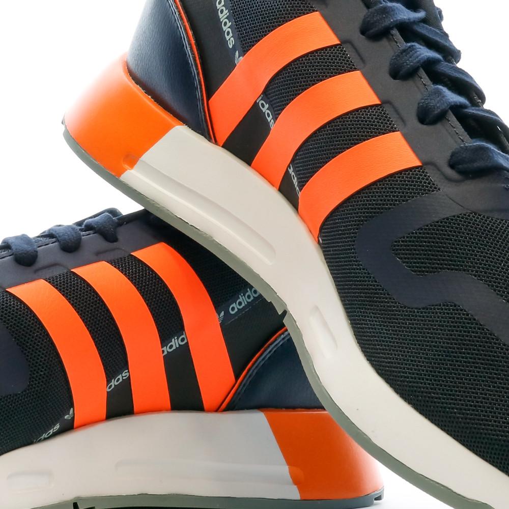 Adidas Baskets Noires/Oranges Homme Adidas Multix