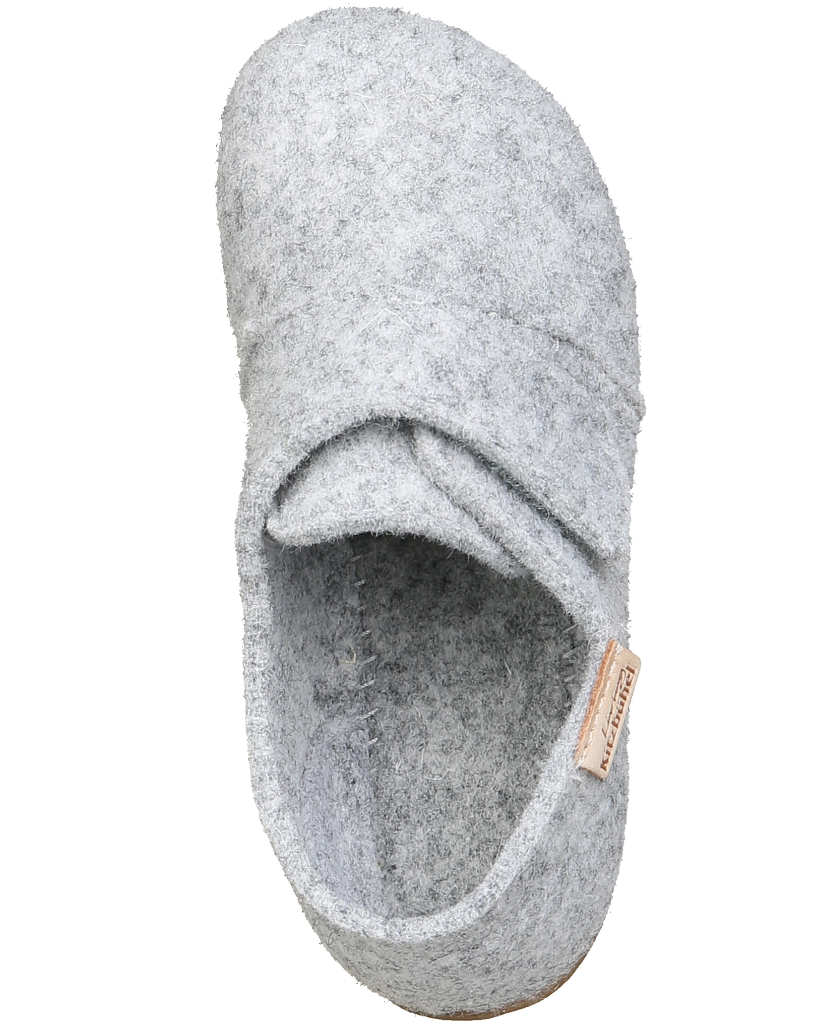 Klett-Hausschuhe NEBEL in hellgrau