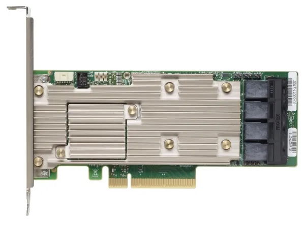 Lenovo ThinkSystem 930-24i - Styreenhed til lagring (RAID) - 24 Kanal - SATA / SAS 12Gb/s - RAID 0, 1, 5, 6, 10, 50, JBOD, 60 - PCIe 3.0 x8 - for ThinkSystem SR650; ST550