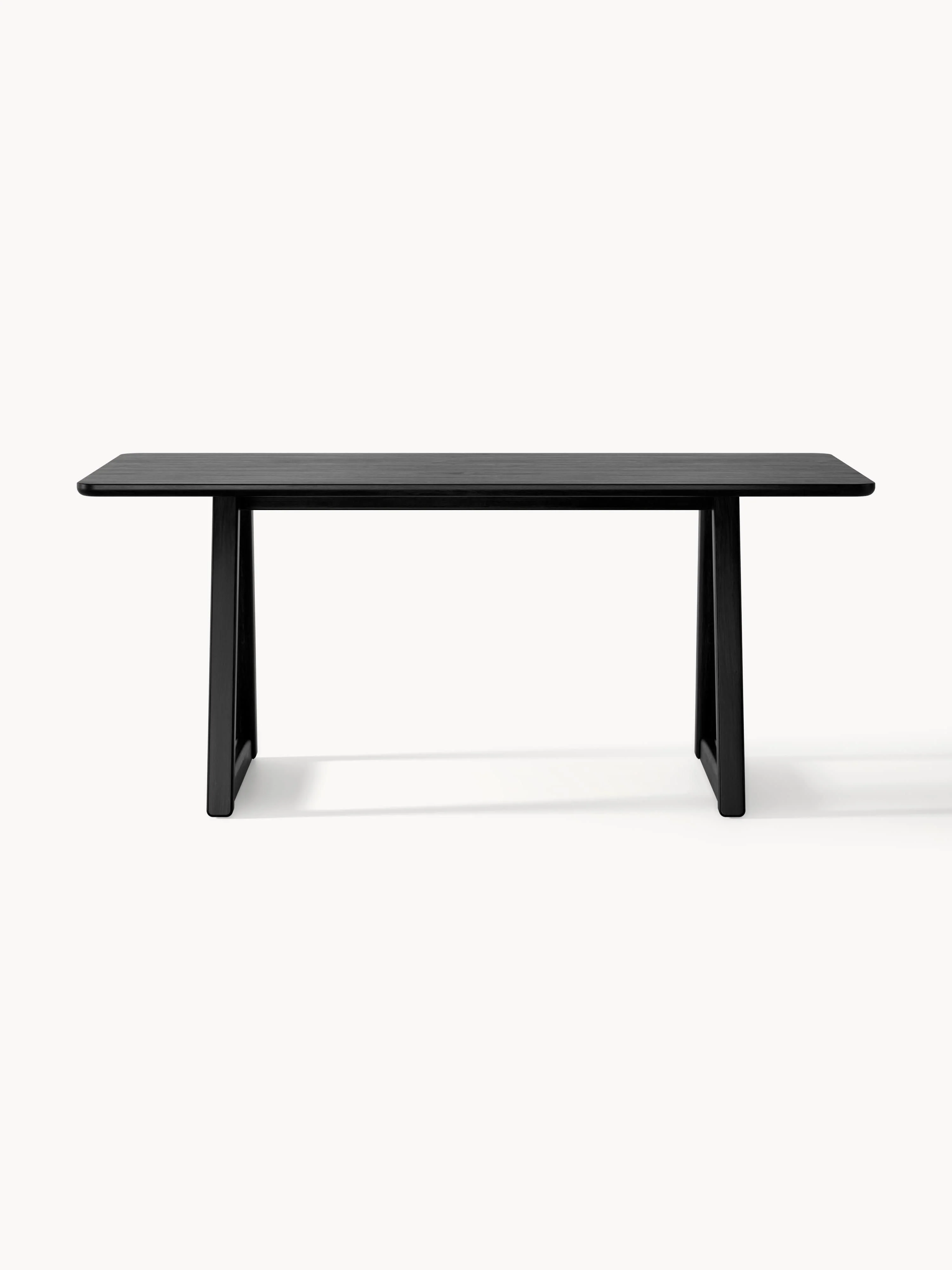 Eettafel Nik van eikenhout, in verschillende formaten