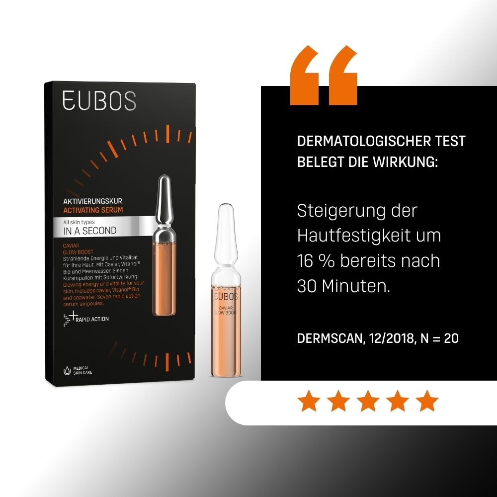 EUBOS® IN A SECOND Caviar Glow Boost