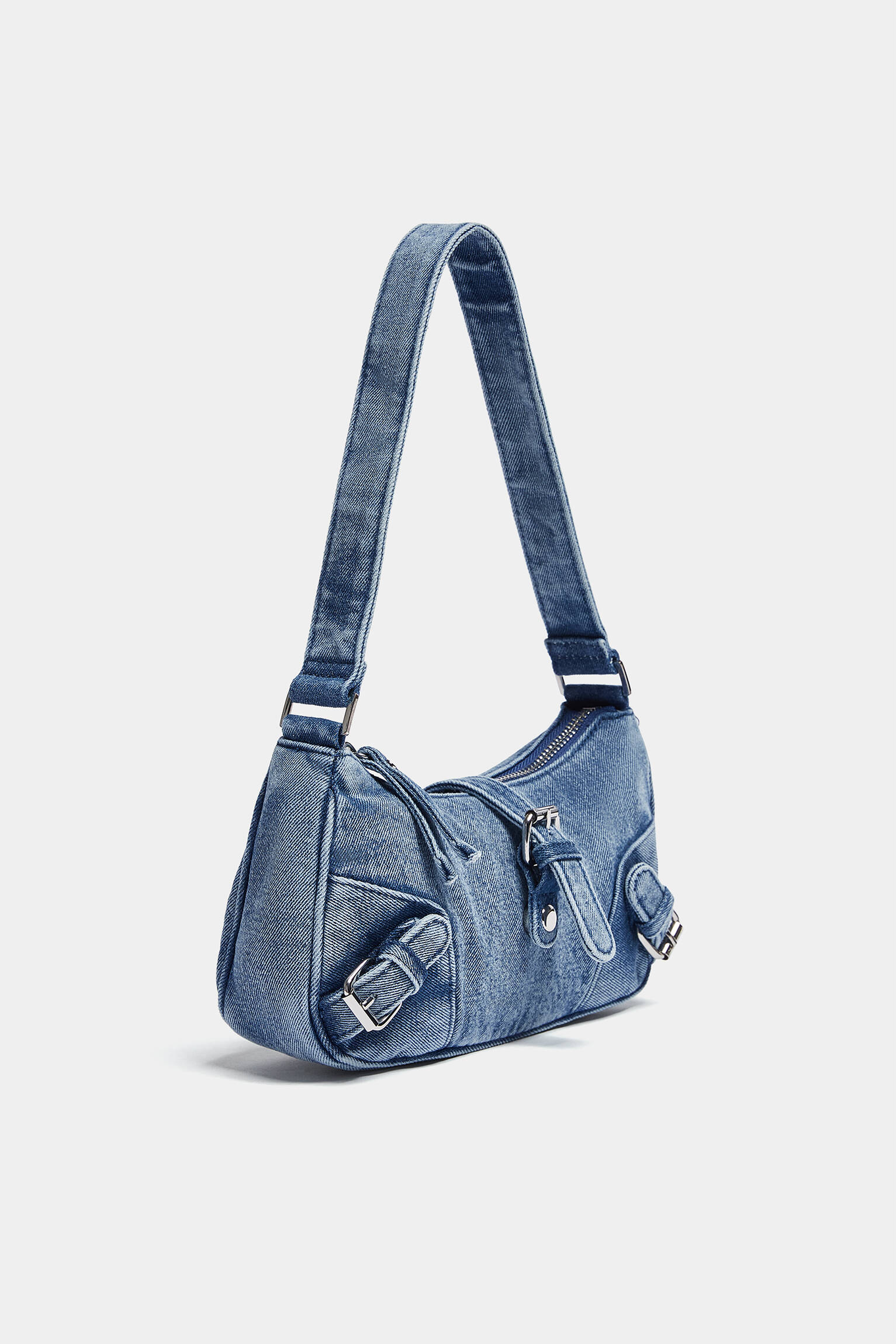 Bolsa de ombro jeans - Jeans