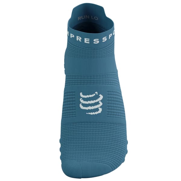 Chaussette running COMPRESSPORT PRO RACING SOCKS V4.0 RUN LOW NIAGARA BLUE/WHITE