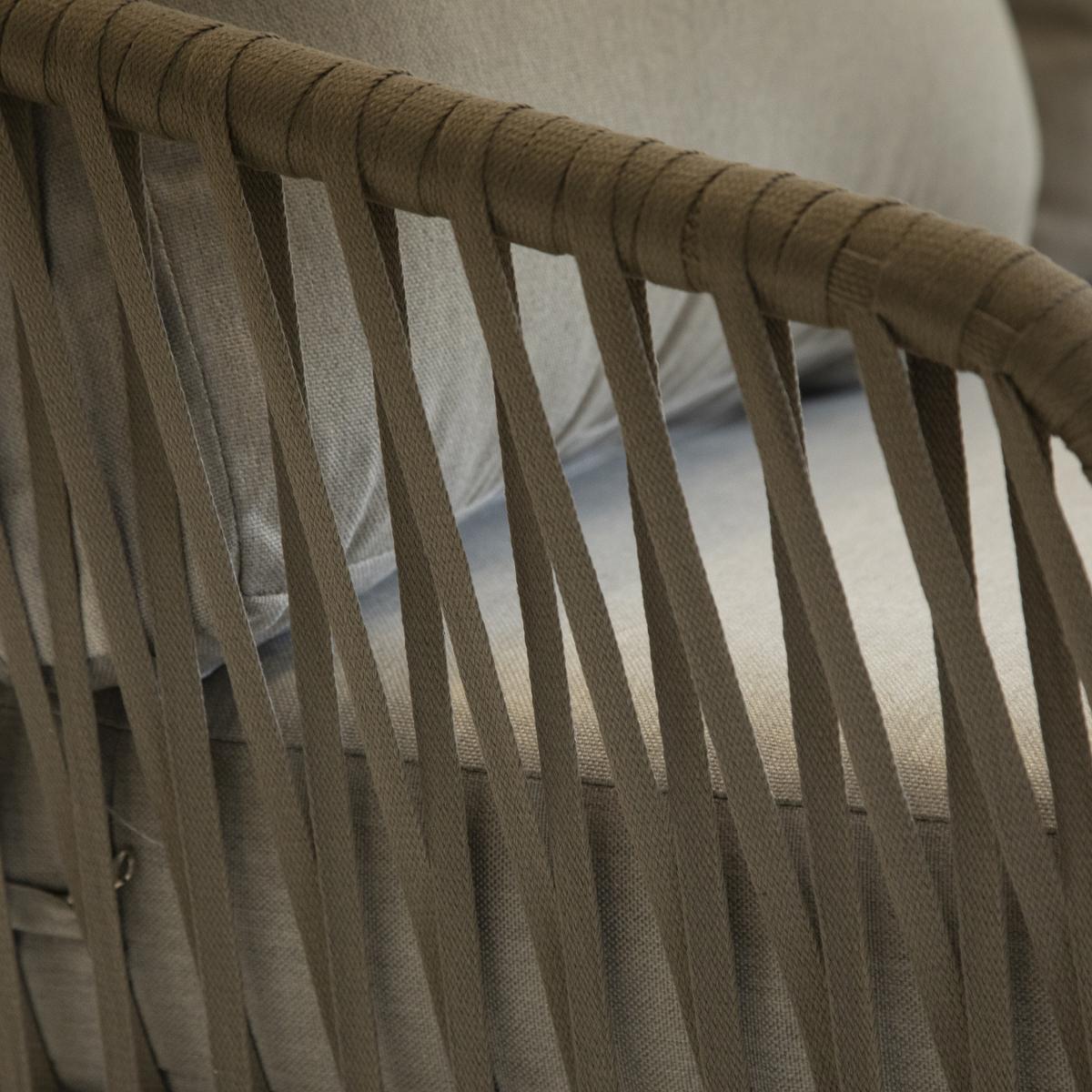 FAUTEUIL SALON BARCELONE MAILLE